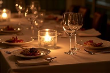 Gourmet Private Dining Tisch